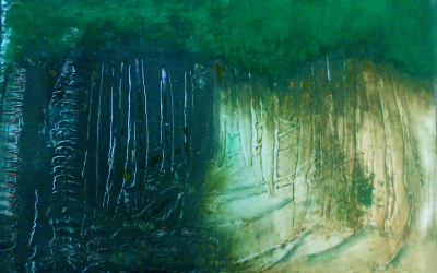 RAIN, WOODS, GREEN ,TREES, WATERFALLS, BLUE, RAIN AGAIN…..