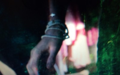 The power of the cross, catches the light