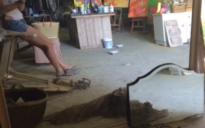 making of the 4 paintings