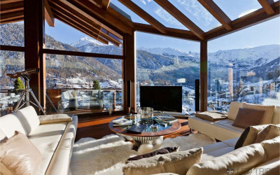 Next to Darren Almond and Sebastiao Salgado at Cervo Zermatt