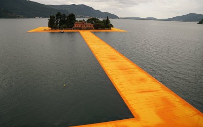 Beautiful new Christo project in Lago D’Iseo