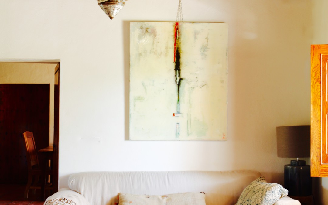 On the wall