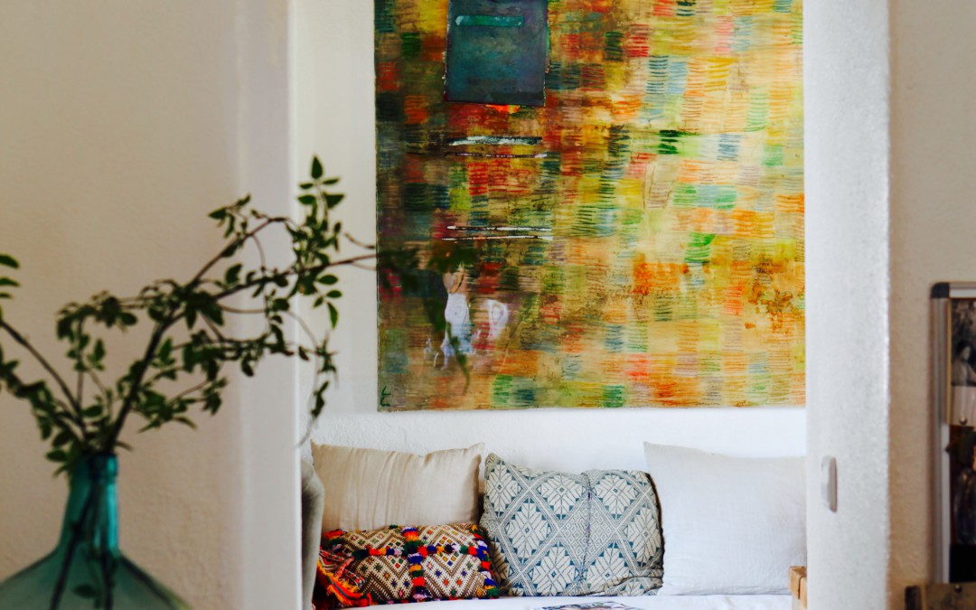 On the wall