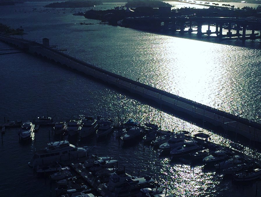 Morning Bridge run Miami