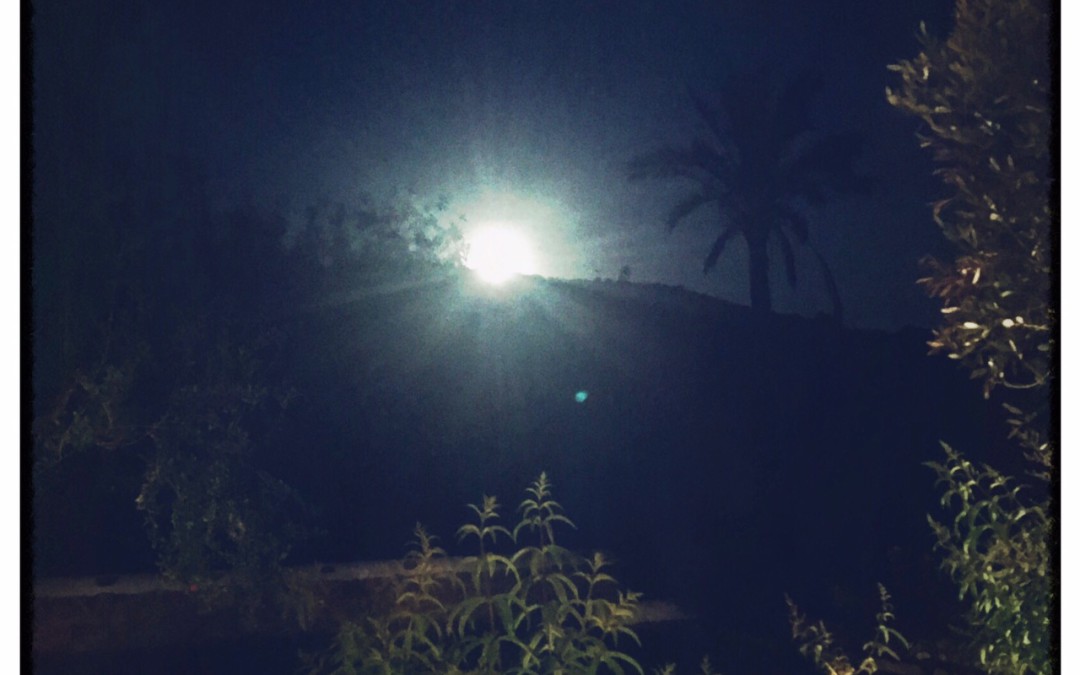 Full moon again ..