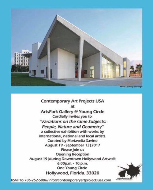 Contemporary Art Projects USA presents again!