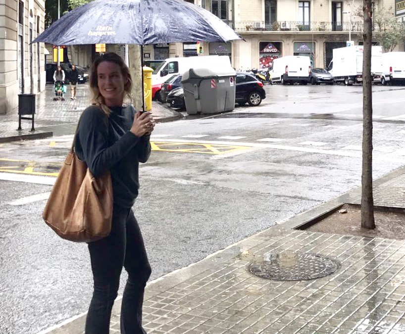Rainy Barcelona
