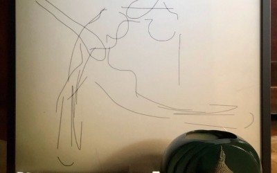 on the wall