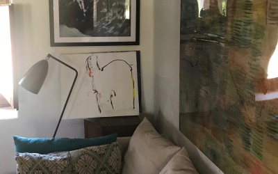 on the wall