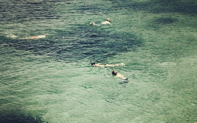 sea swimming